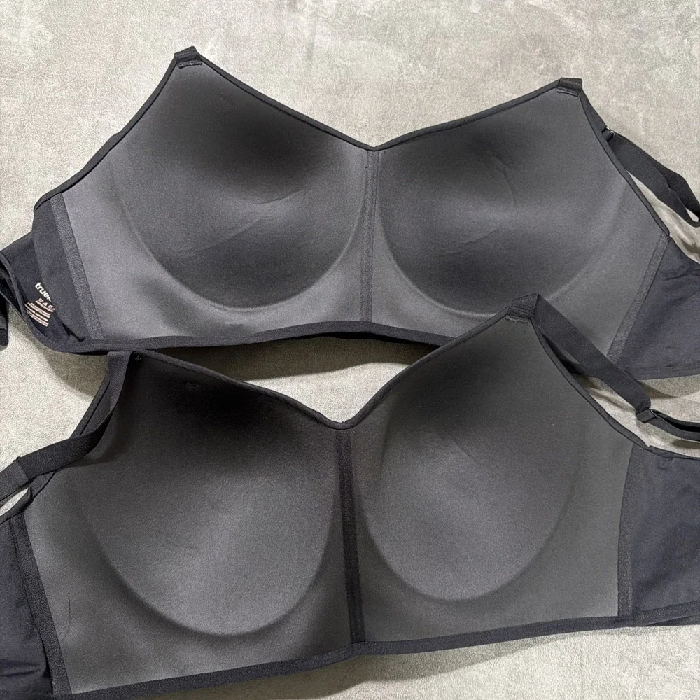 Truekind By Shapermint Supportive Comfort Wireless Shaping Bra 4XL Black Lot - Picture 4 of 5